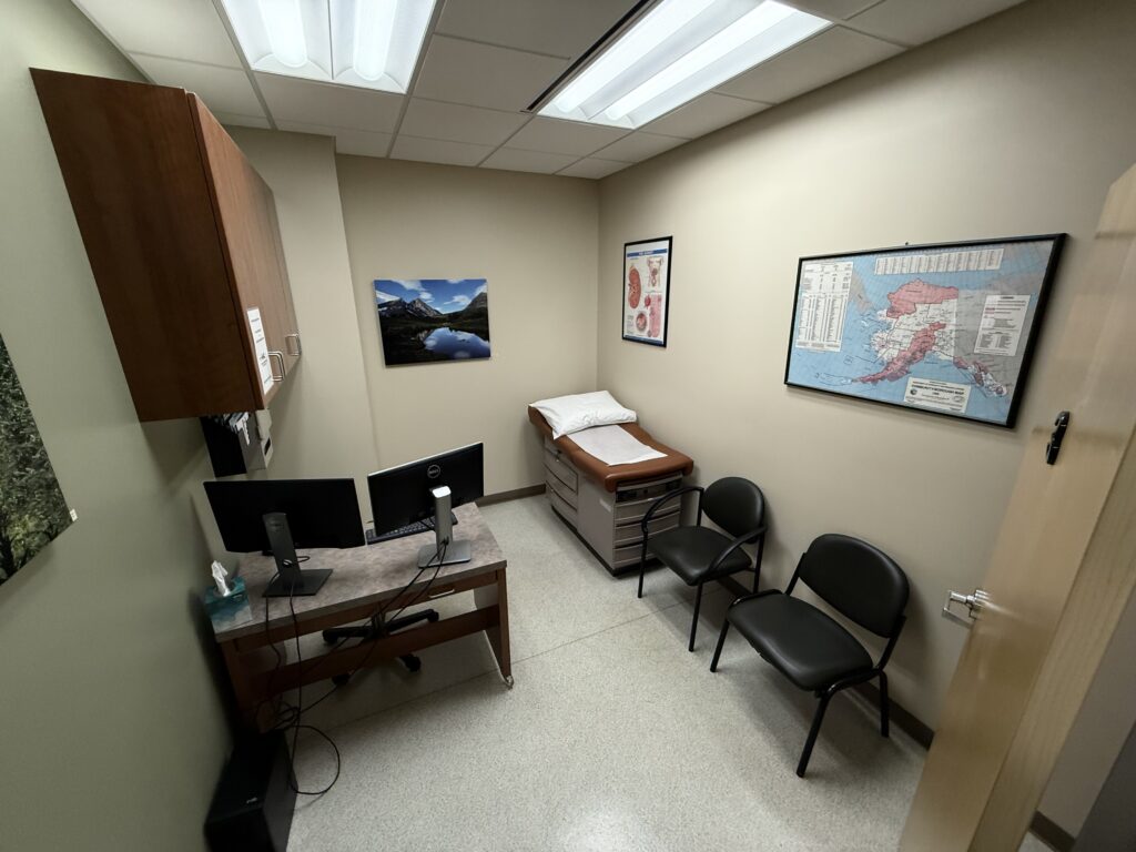 Suite 201 Interior Exam Room